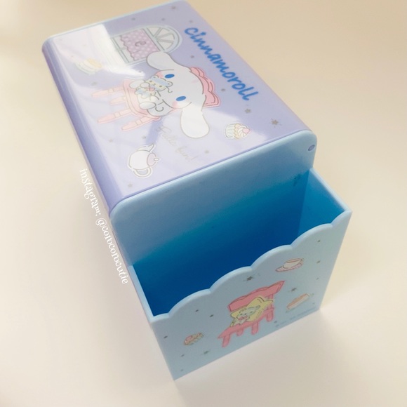 🧡 SOLD 🧡 Sanrio Kawaii Cinnamoroll Storage Chest & Mirror Like New Storage Box - Picture 5 of 12